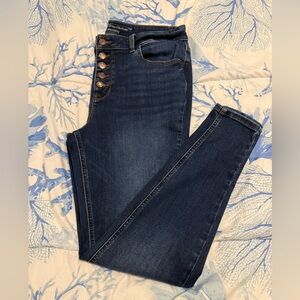 Maurices High Rise Dark Indigo Jeans